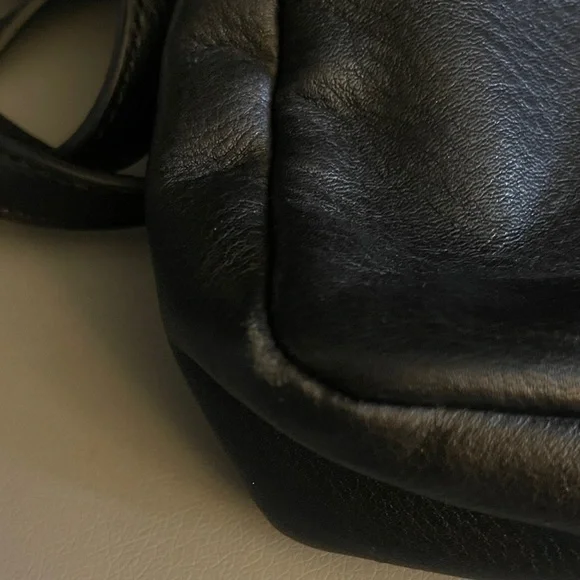 HOBO Black Leather Crossbody Bag - Picture 8 of 10